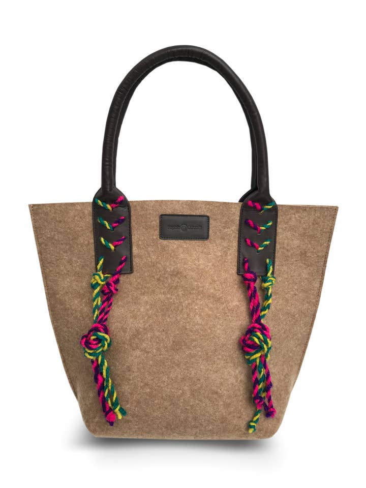 Mosella - Alpaca Felt Bag for wholesale by Sophie Ottaner