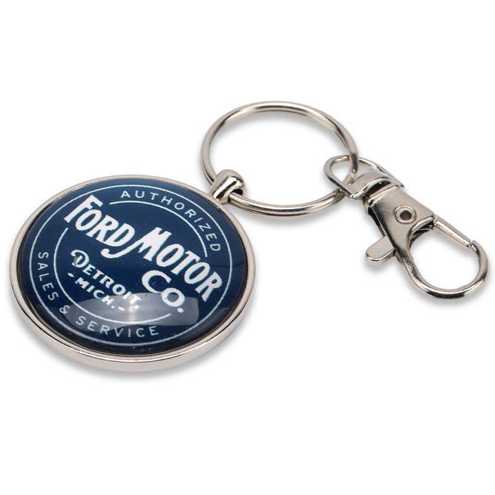 Open Road Brands, LLC - Wholesale Keychain - Unisex - Ford Motor Co. Vintage Keychain1