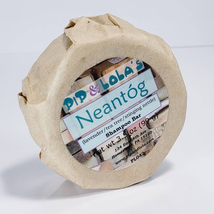 NeAntar - Stinging Nässla Lavendel och Tea Tree Shampoo Bar för wholesale av Pip & Lola's Everything Homemade
