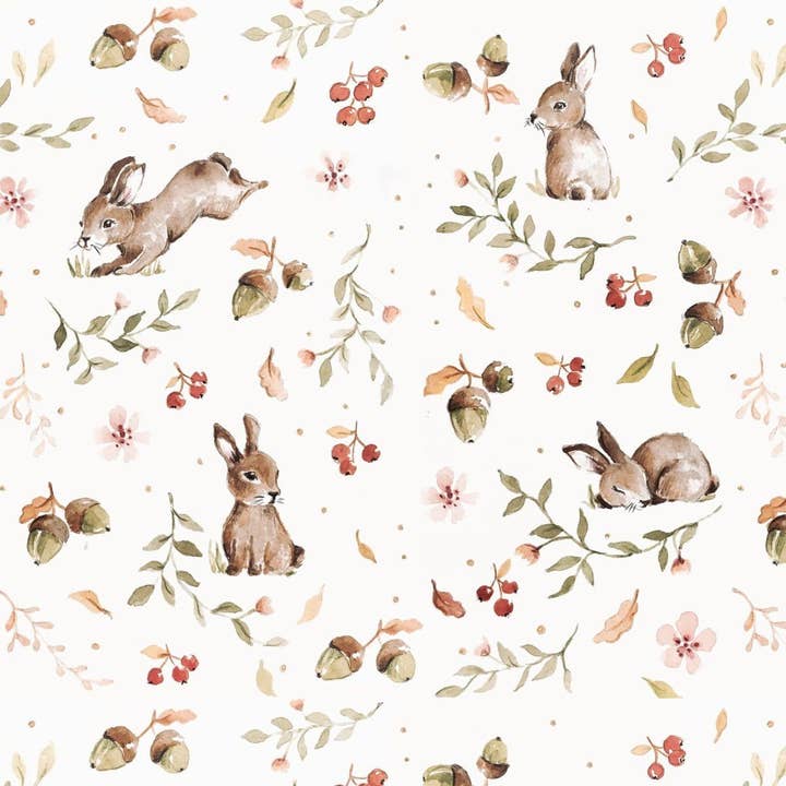Happy Rabbits Wallpaper for wholesale by DEKORNIK