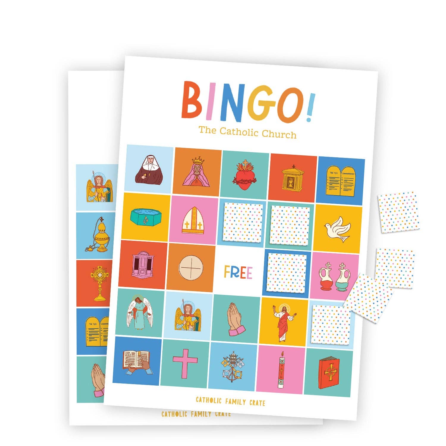Catholic Family Crate® - Vente Jeux de cartes - Bingo catholique2