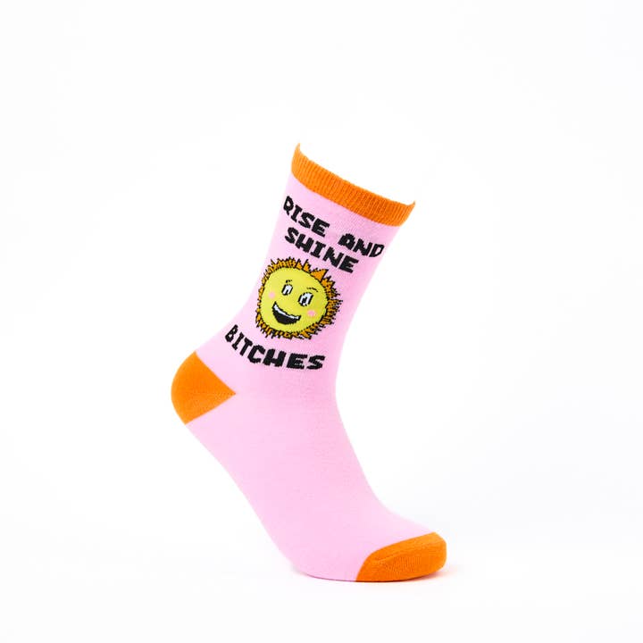Urban Eccentric - Wholesale Socks – Unisex - Ladies Rise and Shine Bitches Socks3