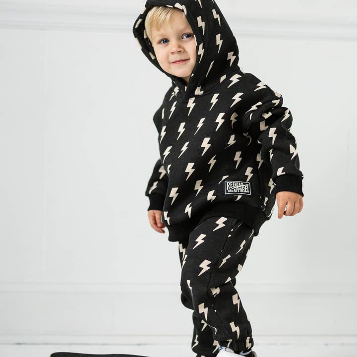 Fleece Hoodie + Sweatpants Set in Jagger for wholesale by Rebel Bro