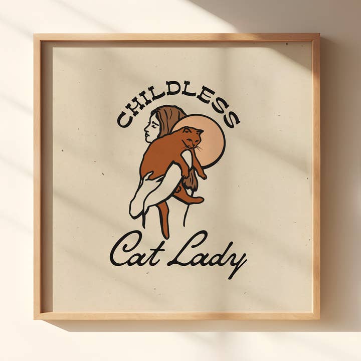 Cat Lady sans enfant pour la vente par colorbloKC