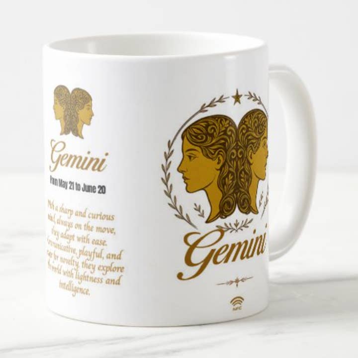 HOROSCUP - Zodiac sign Gemini โ for wholesale by The Daily Tag