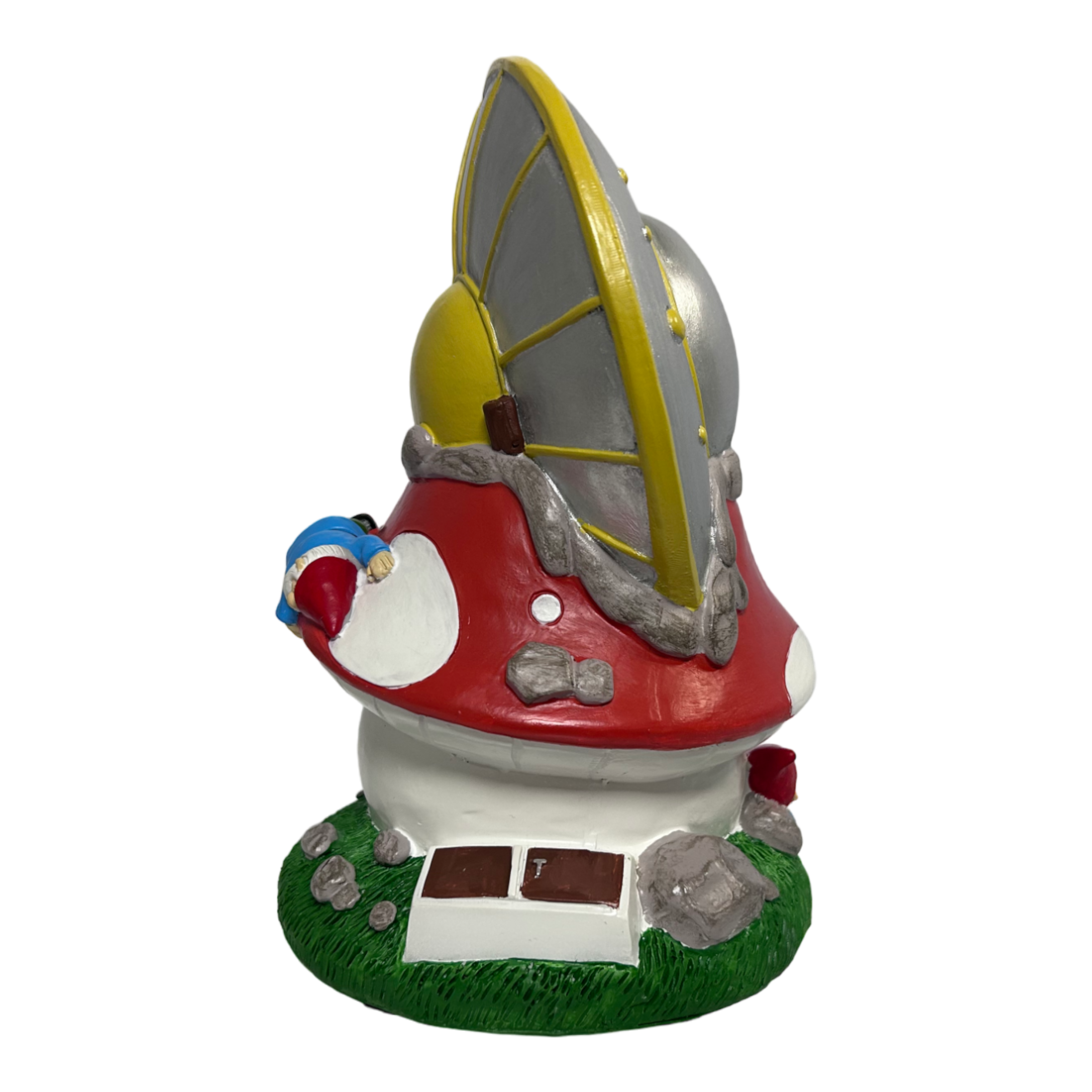 203 Brands - Wholesale Garden Gnome - Gnometastic UFO Crash Landing Garden Gnome2