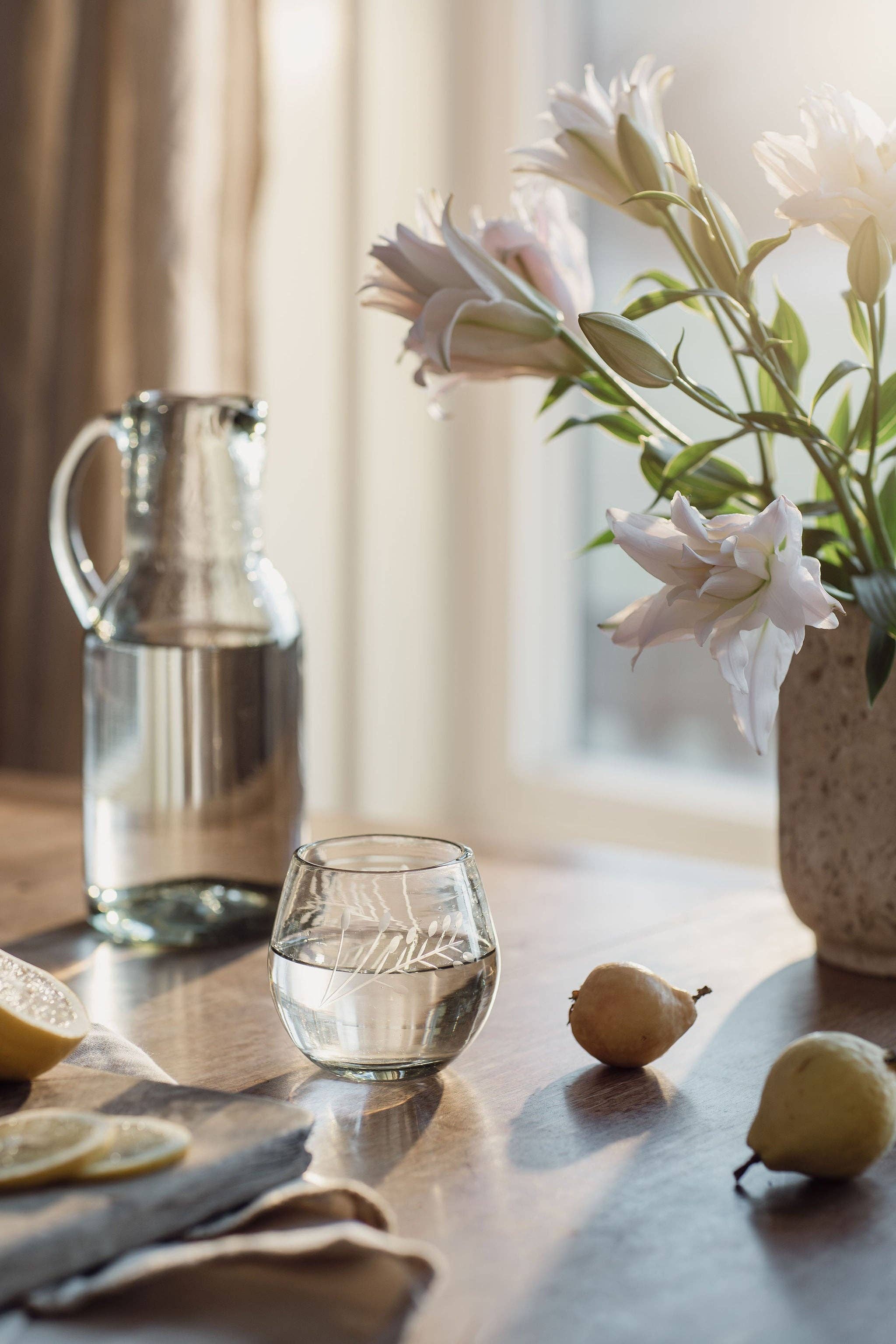 Villa Lua Home – wholesale Pitcher – Blown Glass Jug1