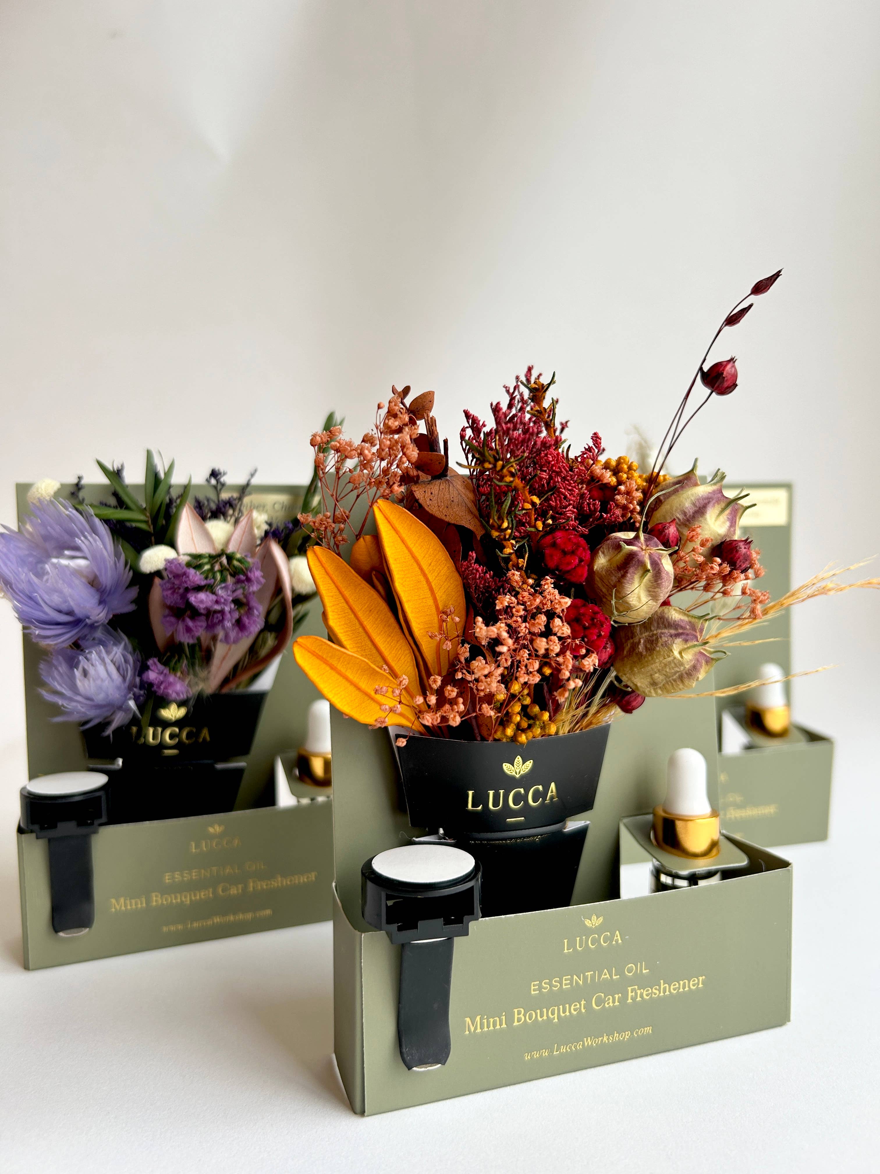 Lucca - Wholesale Car Freshener - Unisex - Nontoxic Floral Car Air Freshener7