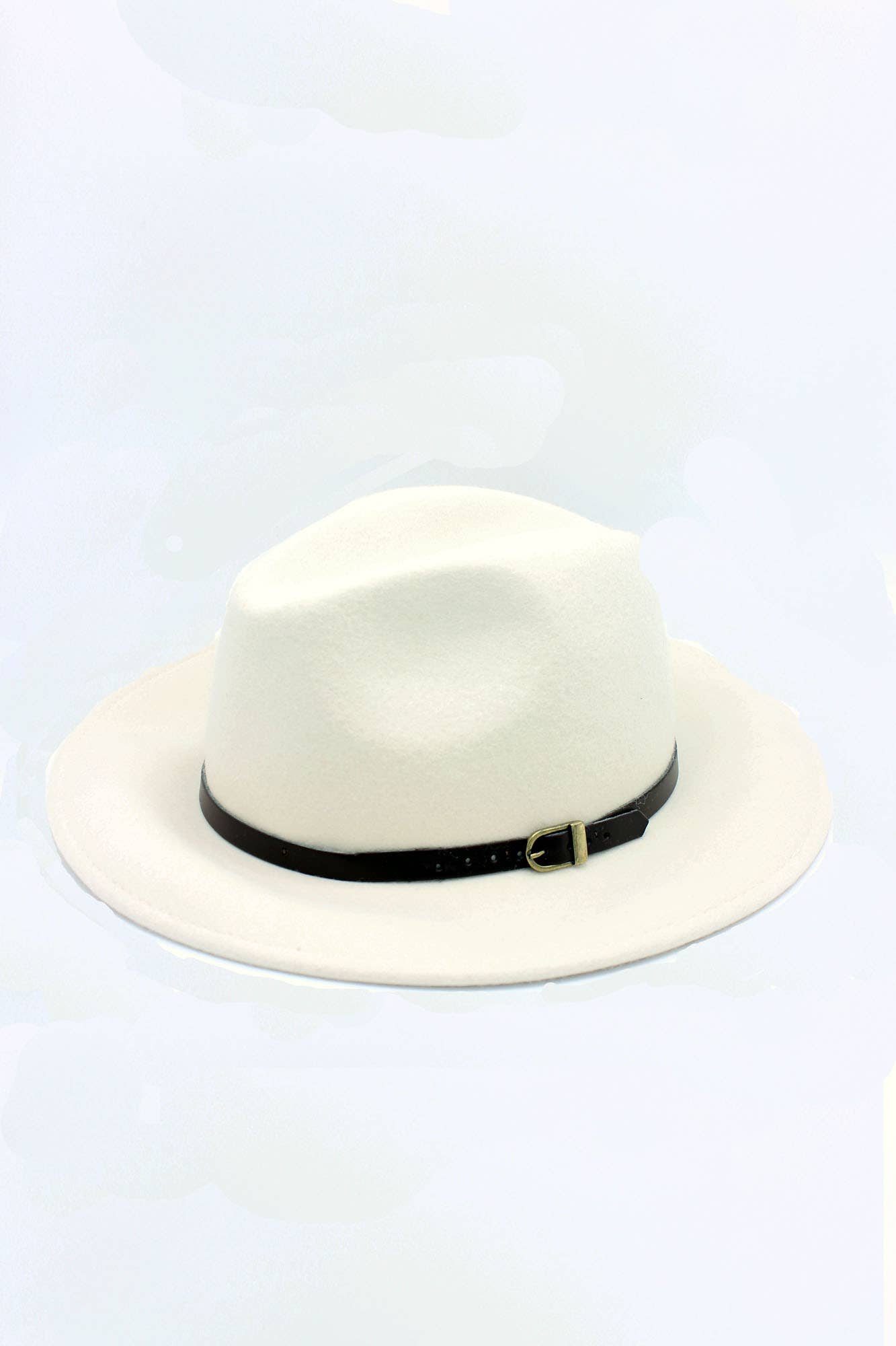 Hologramme Paris - Wholesale Fedora - Unisex - Classic Wool Fedora Hat with Belt7