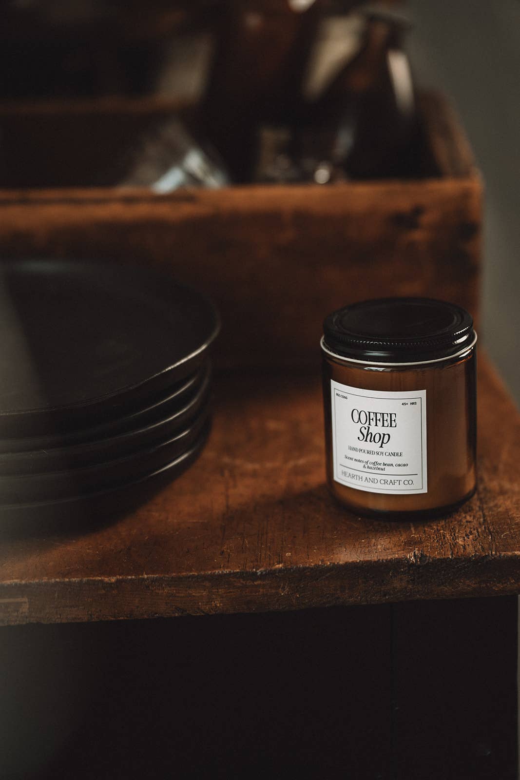 Hearth and Craft Candle Co. - Vente Bougie en bocal - CAFÉ4