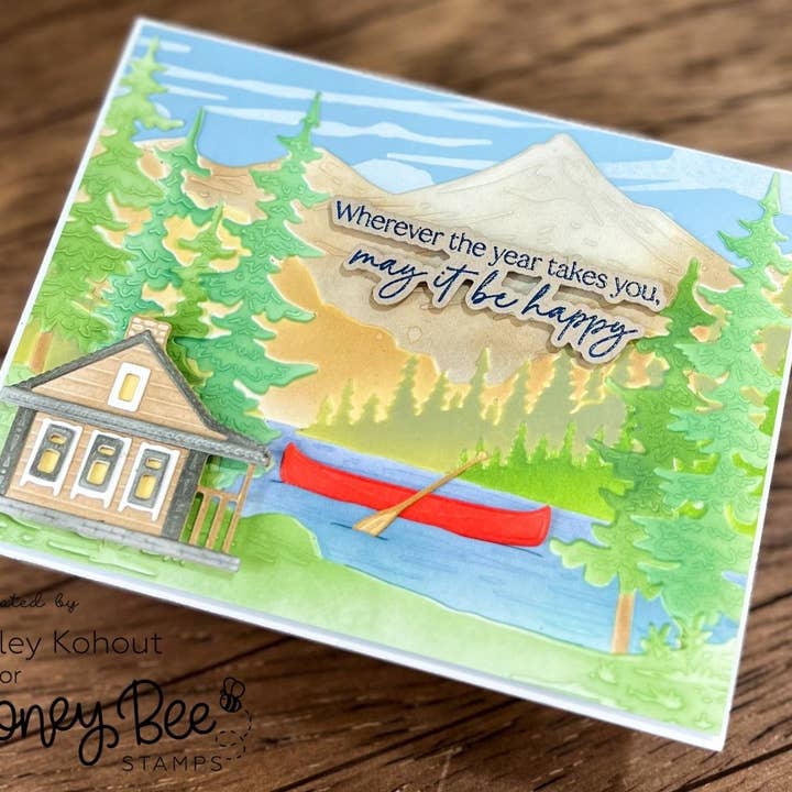 Honey Bee Stamps – Engroshandel Gummistempel/pyntestempel – Vær stille - 6x6 fotopolymer stempelsæt4