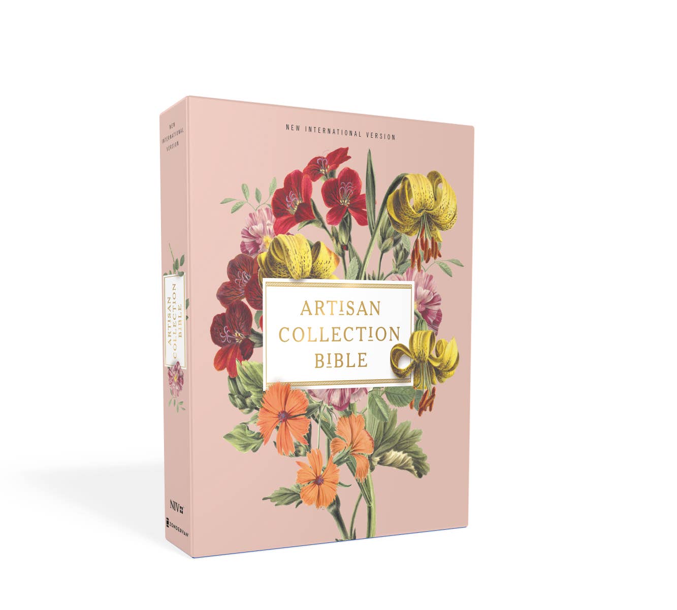 HarperCollins Christian Publishing - Wholesale Religion - NIV Artisan Collection Bible Leathersoft Blush Floral
