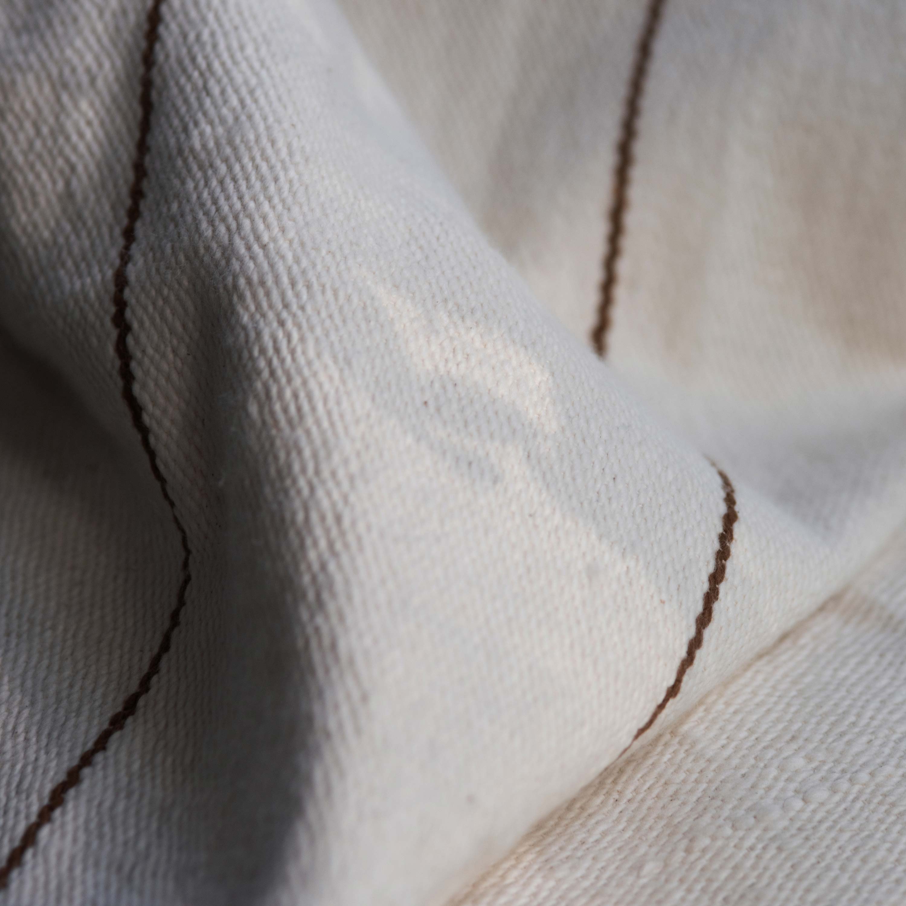 Under The Bough - Wholesale Throw Blanket - Línea Handloomed Cotton Blanket — Sepia3