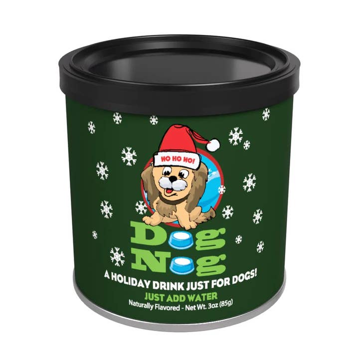 McSteven's - Wholesale Pet Treats - Dog - Holiday Dog Nog (3oz Tins)