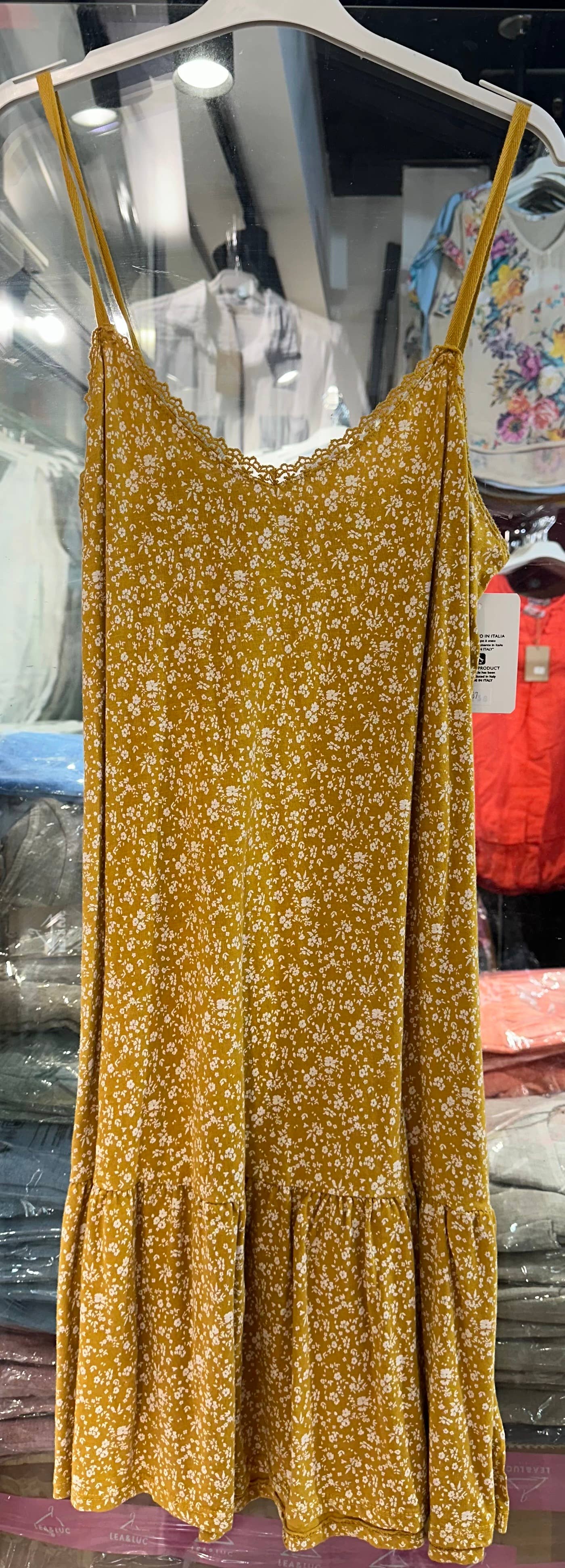 LÉA & LUC - Wholesale Tank Top - Women's - Floral print cotton tank top REF. 31372