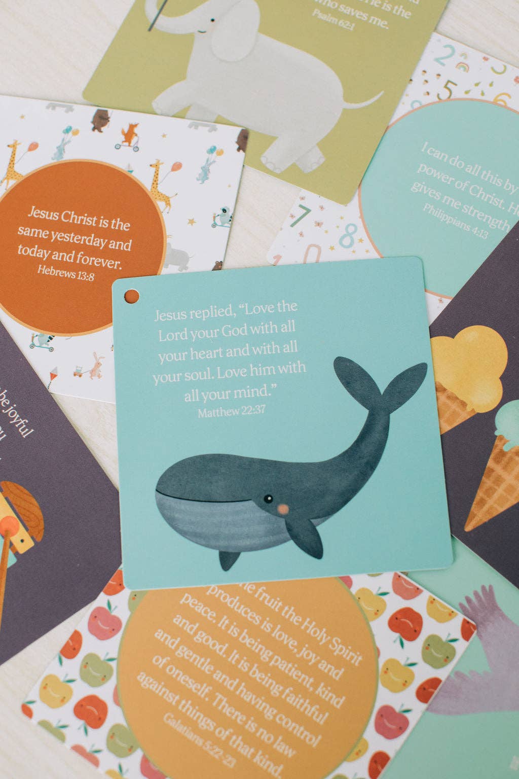 Tiny Theologians - Wholesale Learning Cards - Kids & Baby - My First Bible Verses29