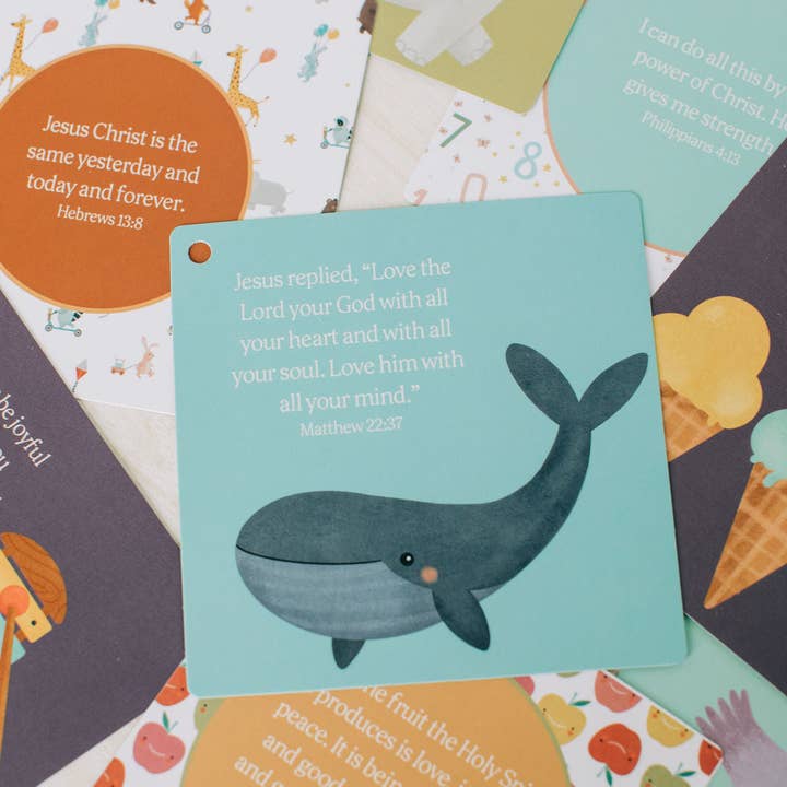 Tiny Theologians - Venta al por mayor Tarjetas de aprendizaje - Niños y bebés - Mis Primeros Versículos de la Biblia29