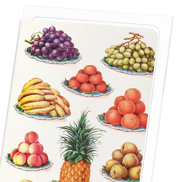 Ezen Trade – wholesale Everyday greeting card – DESSERT FRUIT NO.2 (1923): Painting Greeting Card2