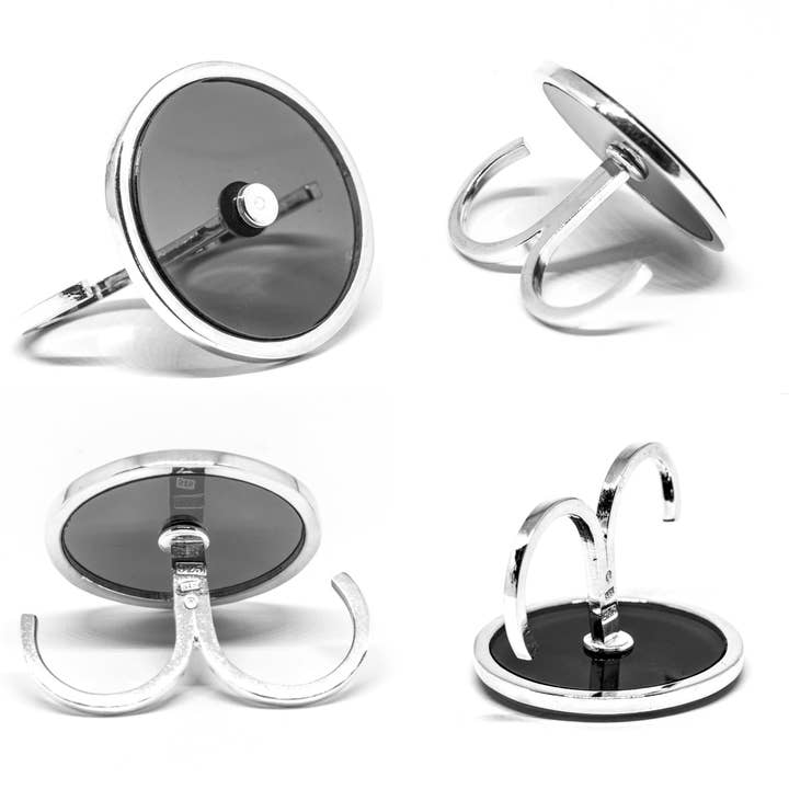 ORBIT SUN Two-fingers Ring for wholesale by SisKa Design