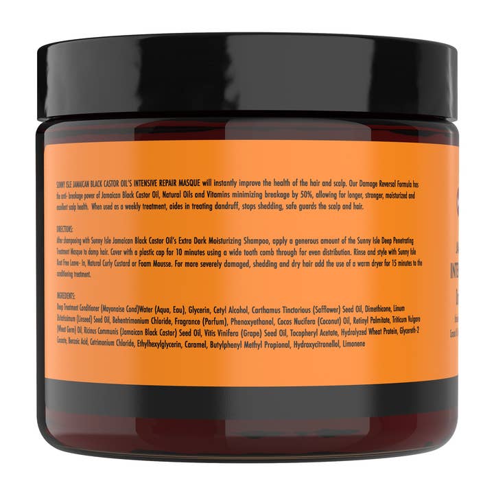 Sunny Isle - Wholesale Hair Mask - Sunny Isle Jamaican Black Castor Oil Intensive Repair Masque - 16 oz.
