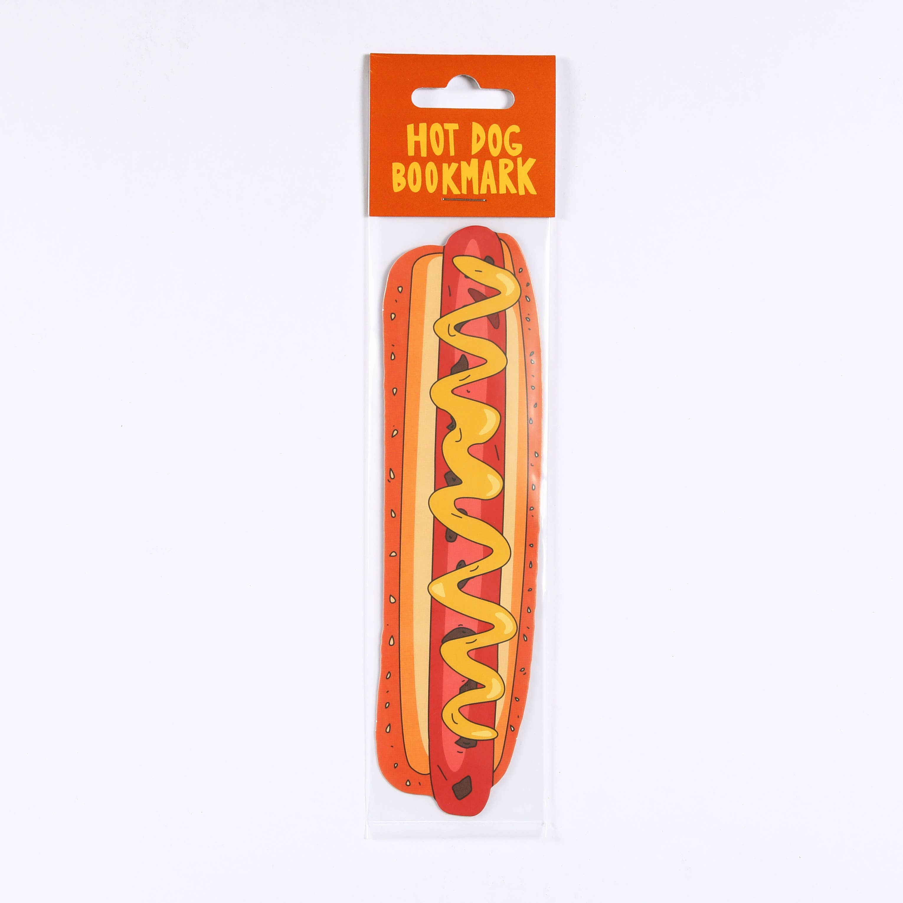 Humdrum Paper - Wholesale Bookmark - Hot Dog Bookmark (it's die cut!)2