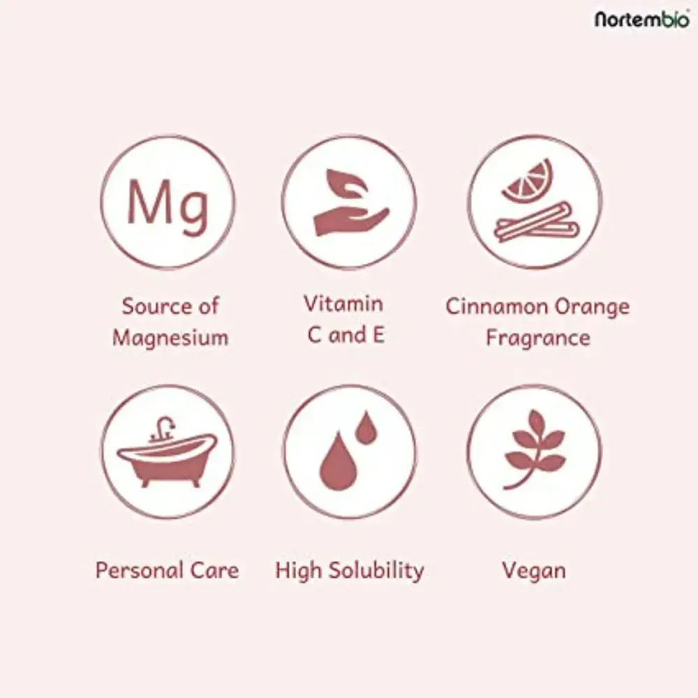 NORTEM BIOTECHNOLOGY GROUP - Wholesale Bath Salts - Epsom Salt 700 g. 100% Cinnamon and Orange Fragrance3