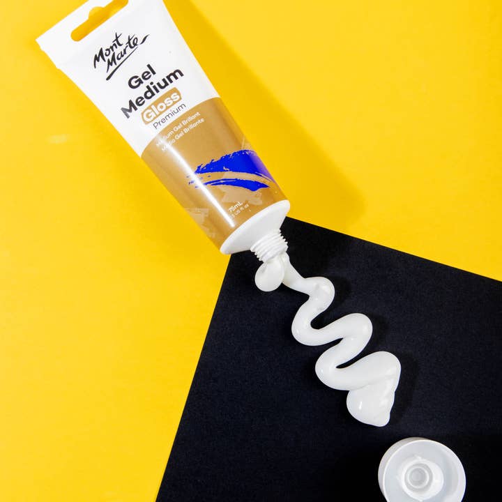 Mont Marte Usa, Inc. - Wholesale Craft Supplies - Gel Medium Gloss Premium 75ml (2.5 US fl.oz)3
