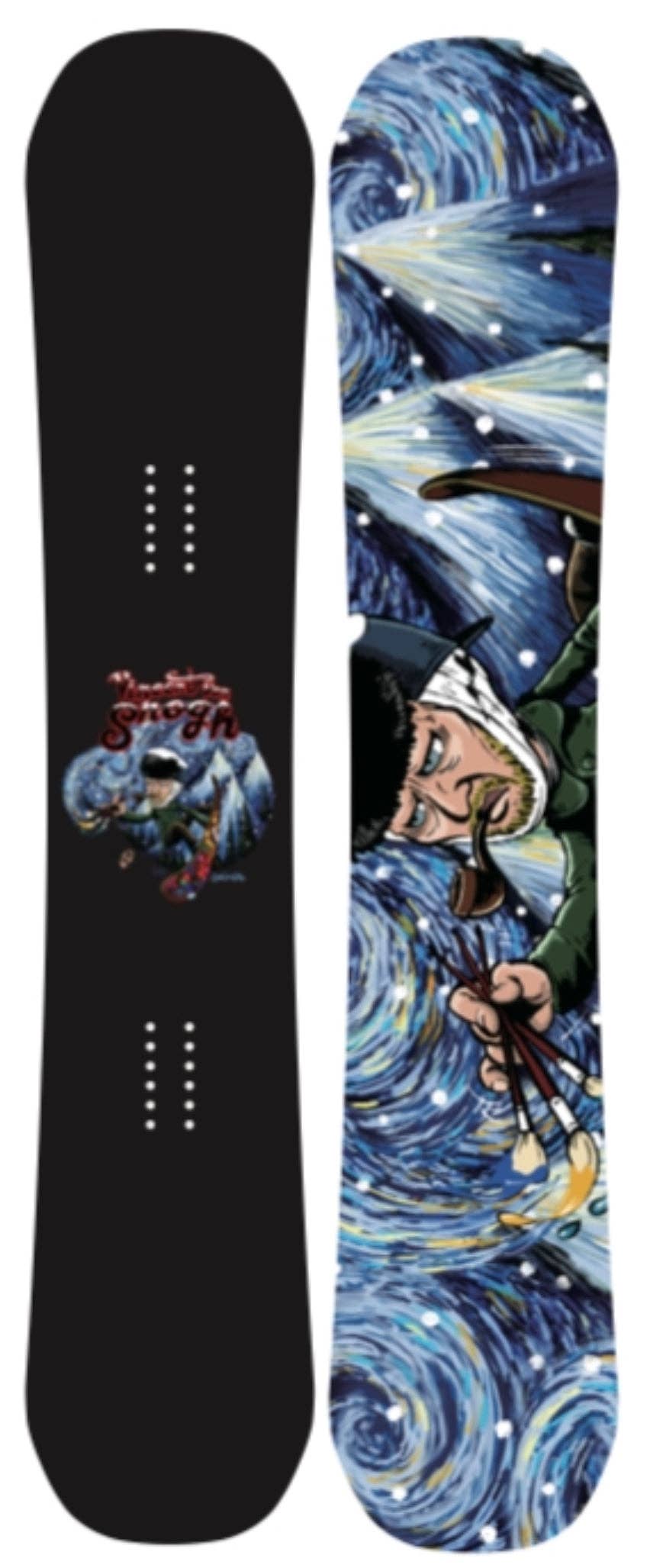 Sno*Cal – Engroshandel Sportsudstyr – Vincent van Snogh snowboard med hvid eller sort top1