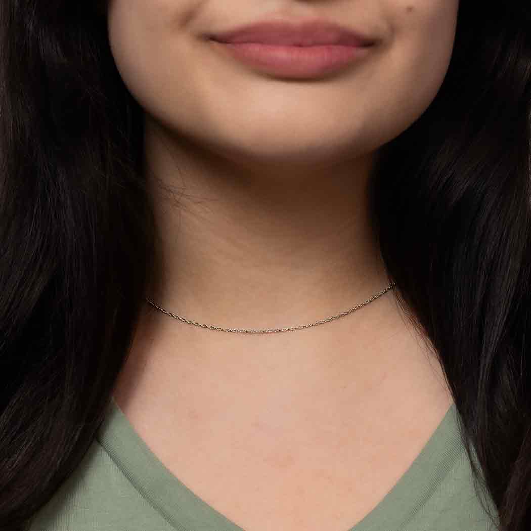 Nina Designs - Wholesale Link & Chain Necklace - Sterling Silver Finished Rope Chain1