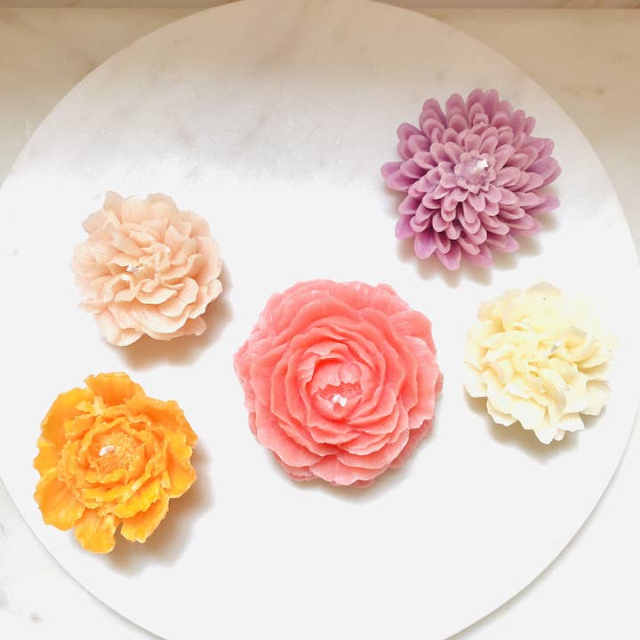 Maple + Love - Vente Bougies originales - Lot de 5 bougies en cire d'abeille4