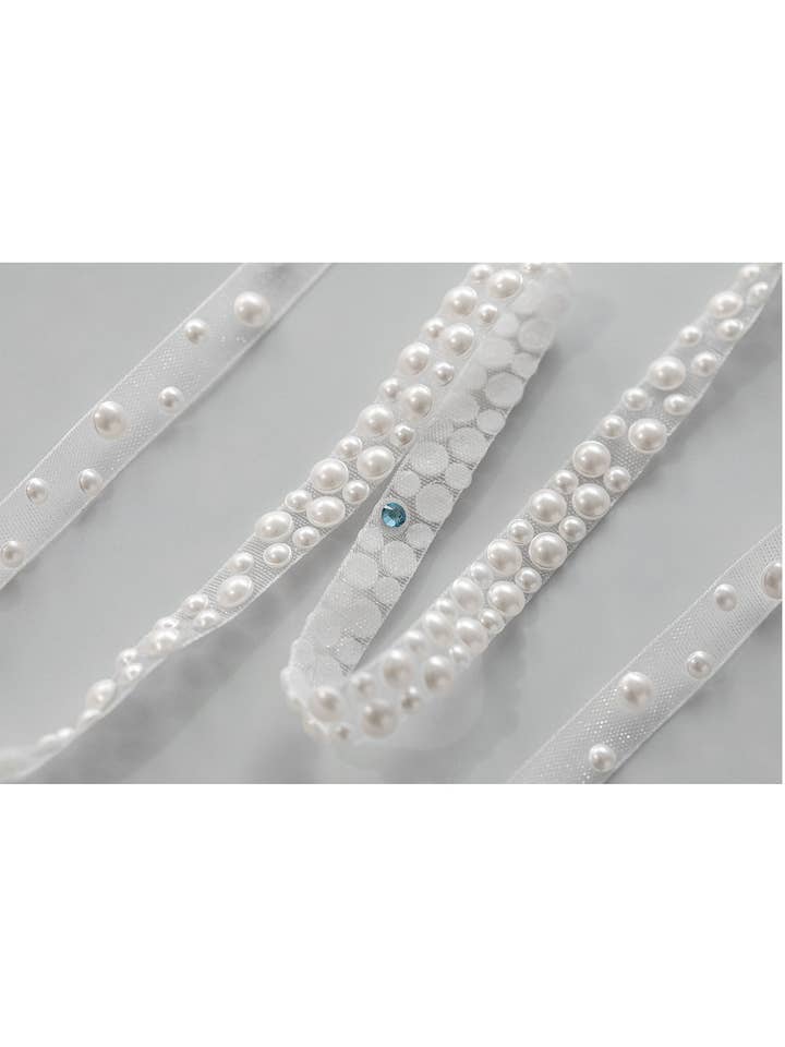 Cinturón Estrecho de Perlas Felicity para venta al por mayor de Ariel Taub