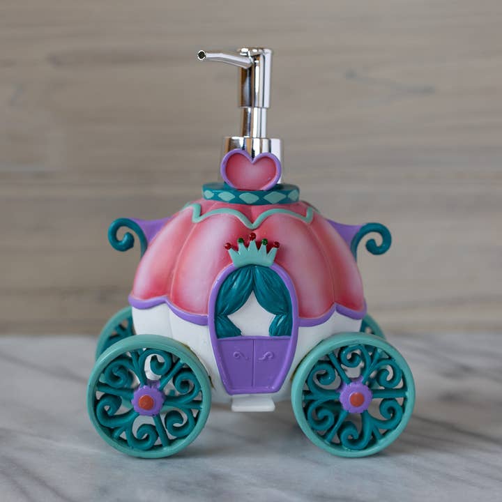 Princess Camryn's Carriage Lotion / Soap Dispenser for wholesale by Borders Unlimited