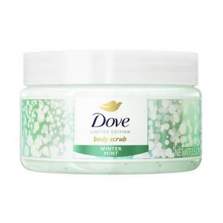 Dove Körperpeeling Winter Mint Limited Edition, 100 g für den Großhandel von First Choice Buying