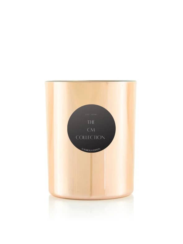 Luxury Collection Candle Rose Gold Plated for wholesale by The CM Collection