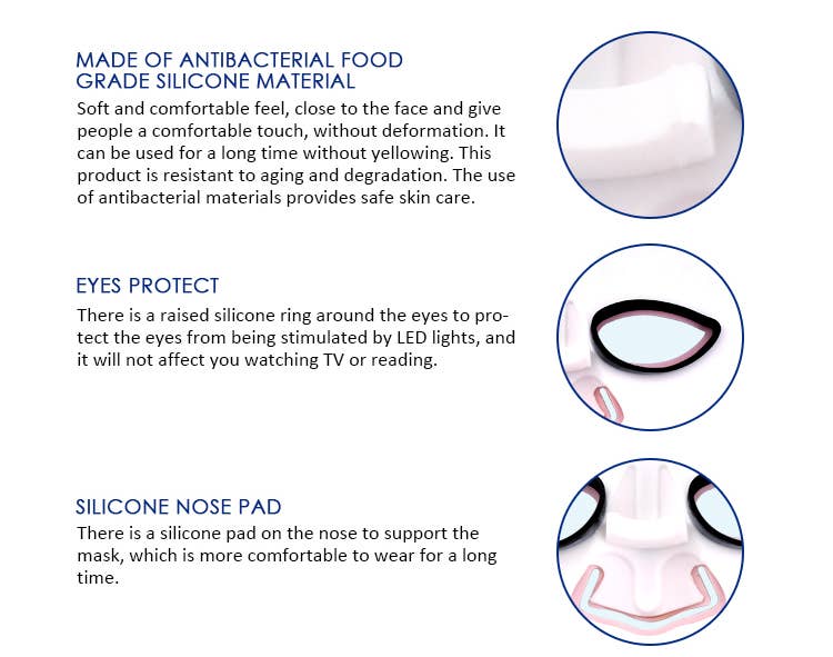 Clear Noor 2.0 Infrarot-LED-Lichttherapie-Gesichtsmaske für den Großhandel auf Faire7