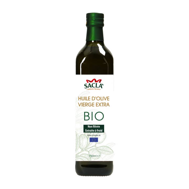 Organic Extra Virgin Olive Oil EU 750ml for wholesale by Sacla