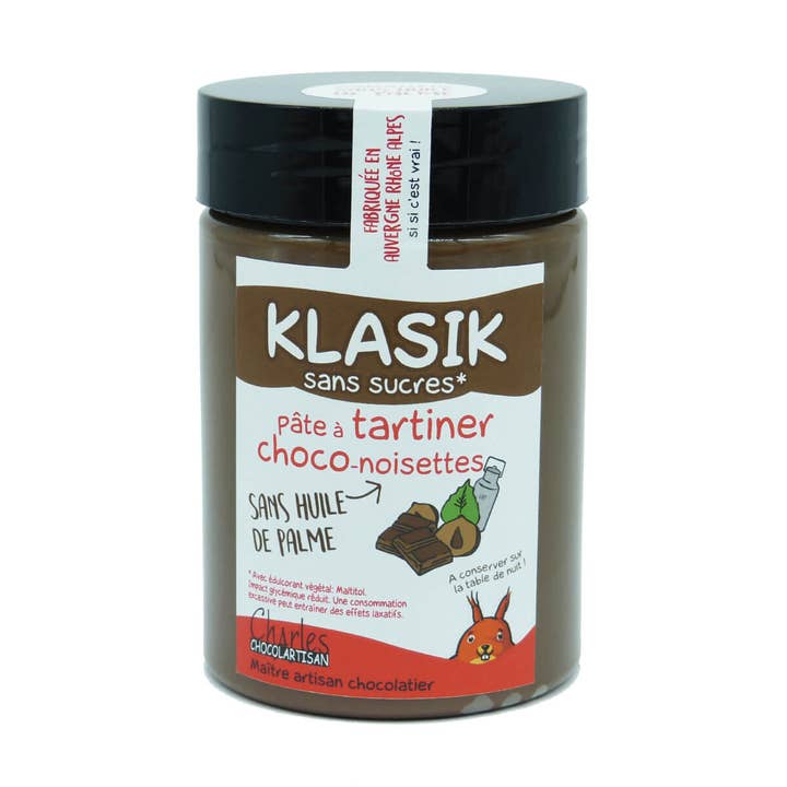 CHARLES CHOCOLARTISAN - Vente Beurres de noix - Klasik sans sucres 280g0