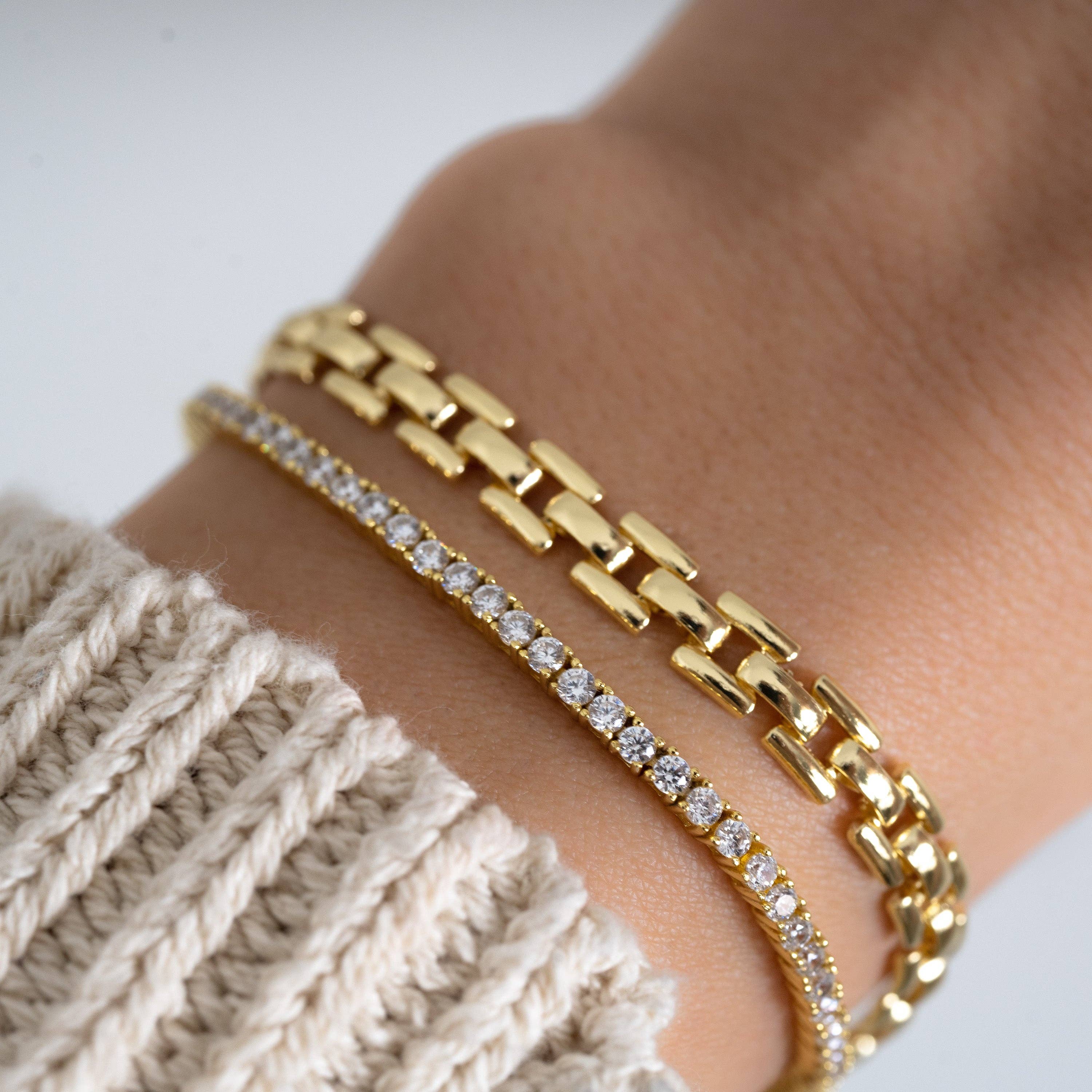 Sami Jewels - Wholesale Tennis Bracelet - Tennis Bracelet w Latch1