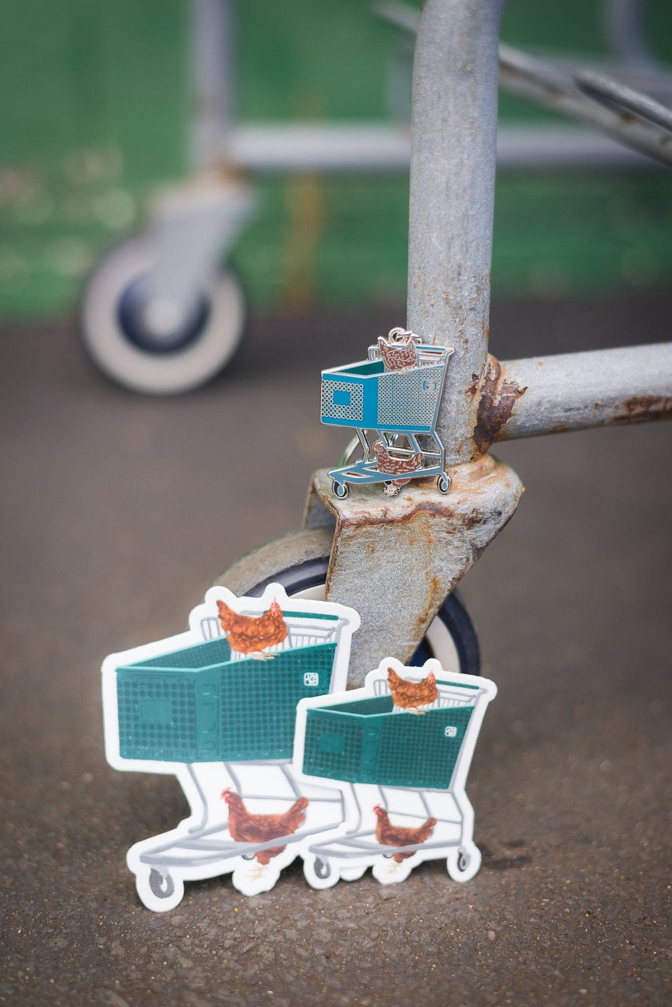 B. Miyo Art - Wholesale Keychain - Unisex - Fresh/Local Produce Keychains5