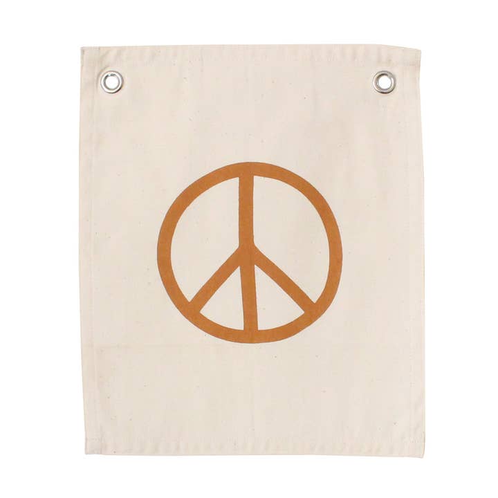 peace sign banner for wholesale by Imani + Kids by Imani Collective