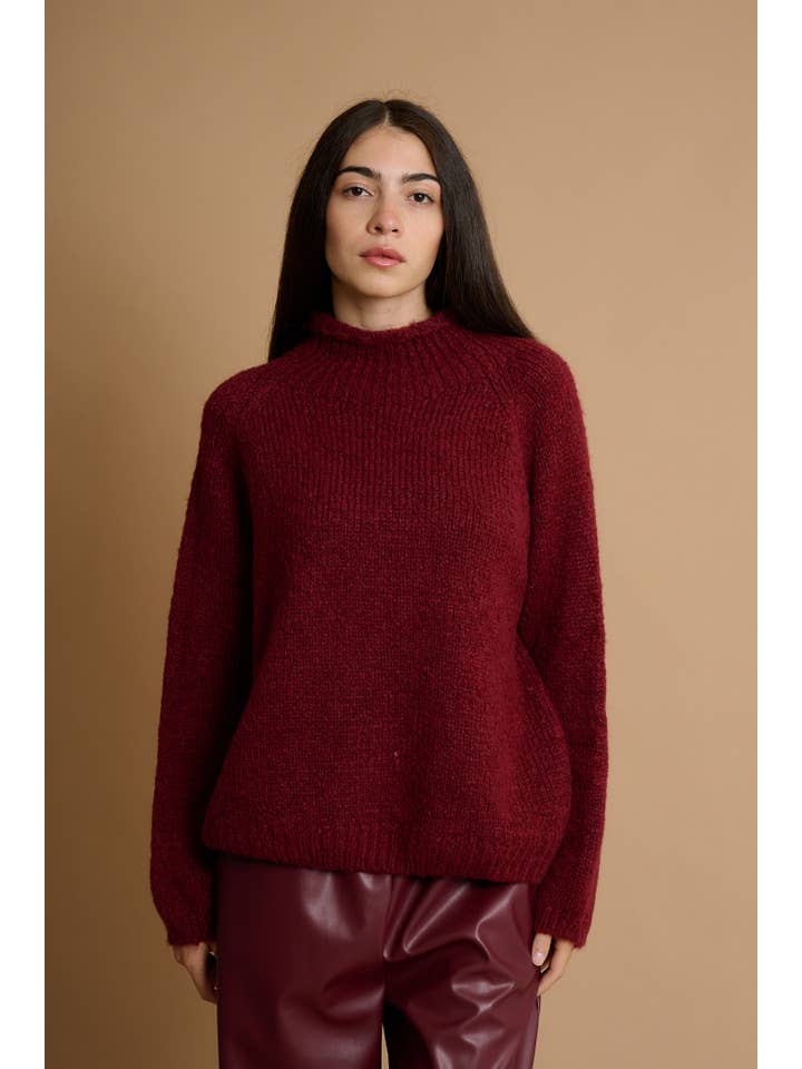 AMELÉ - Wholesale Knit Sweater - Women's - Chunky knit sweater5