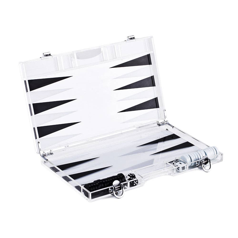 Lainy Home - Wholesale Board Game - Lucite 18'' Backgammon set3