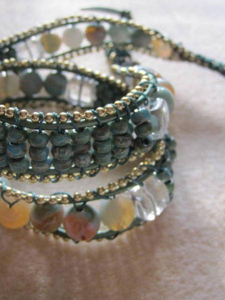 Trippelomslag Amazonitarmband - Hav & Sand för wholesale av SIBYLLADELPHICA