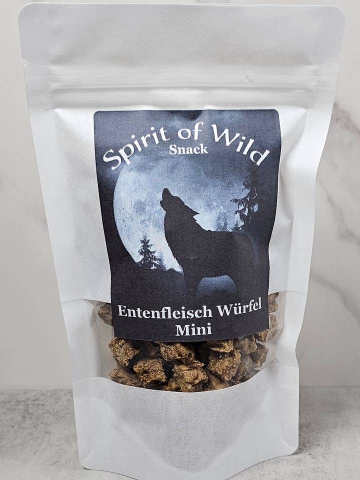 Spirit of Wild Snack Duck Meat Mini Cubes for wholesale by Spirit of Wild