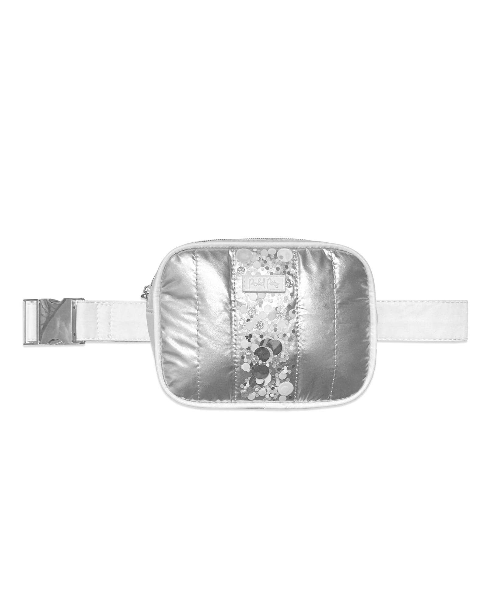 Packed Party - Wholesale Belt bag – Women’s - MORE METALLIC CONFETTI PUFFER BELT BAG