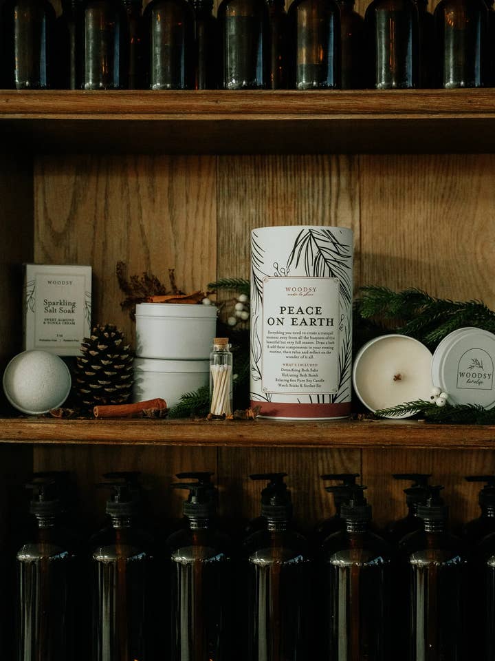 Peace On Earth- Bath Gift Set for wholesale by Woodsy Homelife