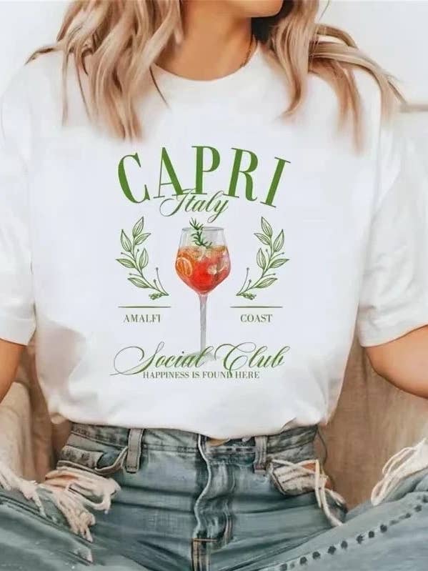 Women's large printed T-shirt - 2206-24 for wholesale by ESTEE BROWN