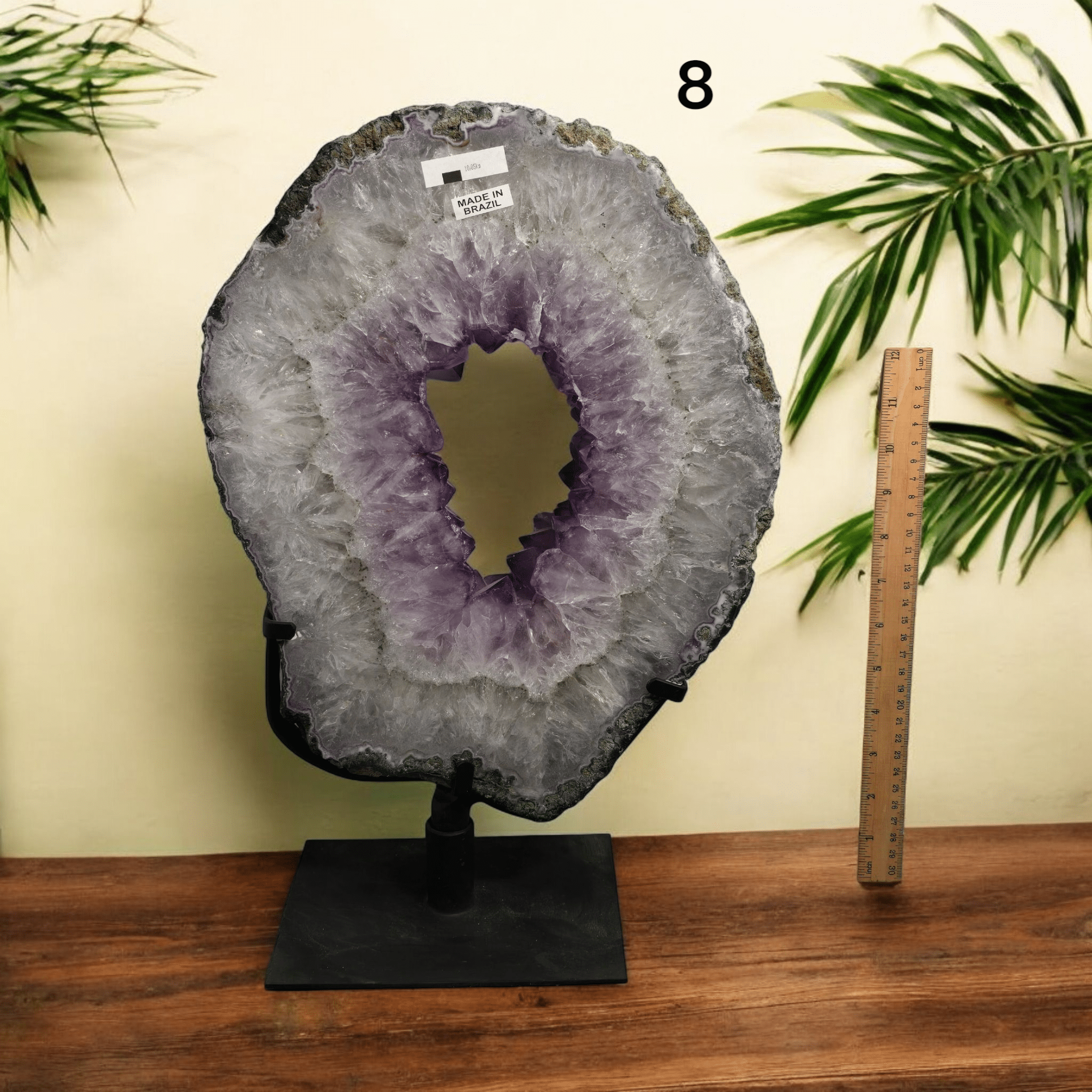 Rock Paradise - Wholesale Spiritual Stone/Crystal - Amethyst Crystal Portal on Rotating Stand - You Choose #10