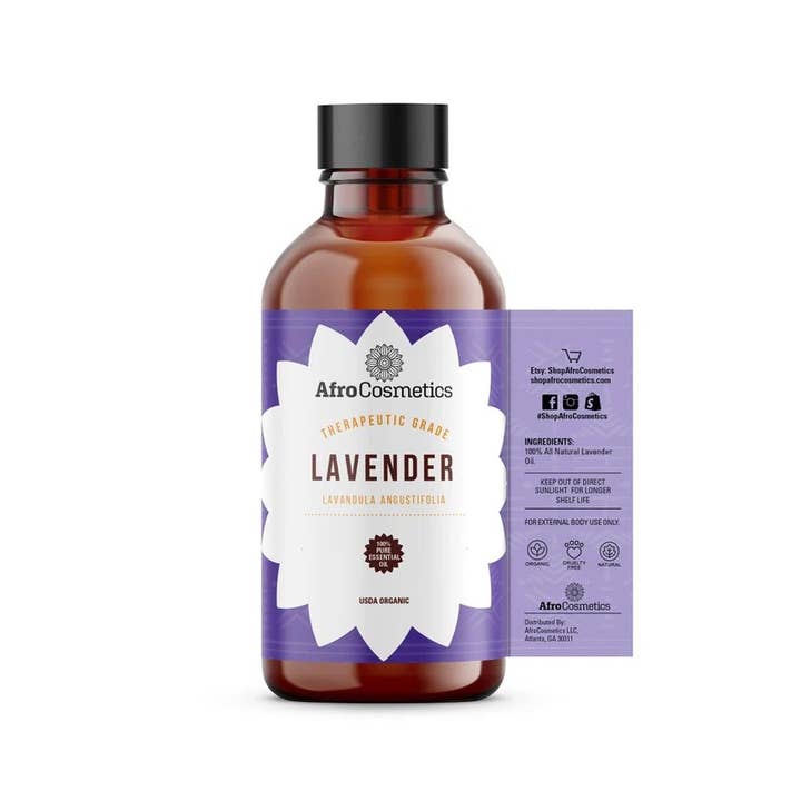 AfroCosmetics & Culture - Wholesale Essential Oil - Lavender Essential Oil, 100% Pure Natural Therapeutic Grade 1