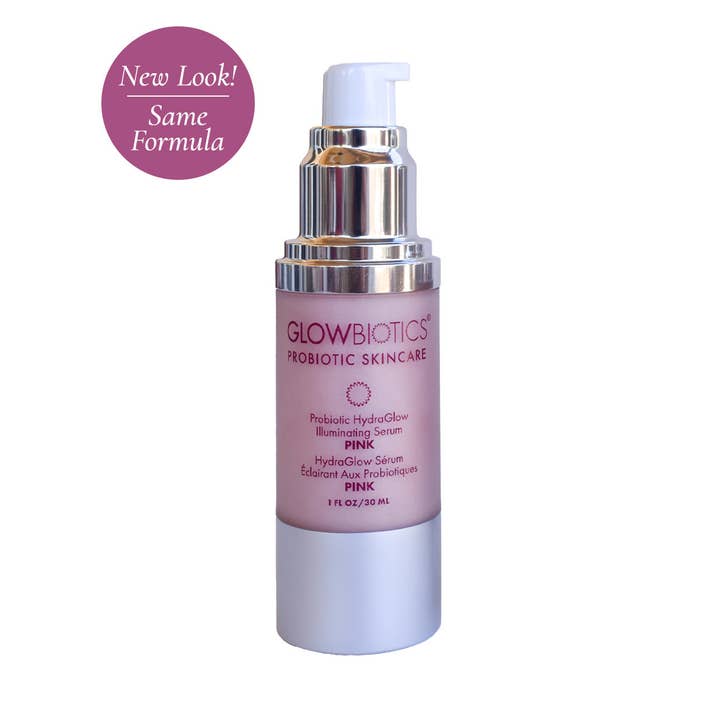 Probiotic HydraGlow Illuminating Serum Pink for wholesale by GLOWBIOTICS